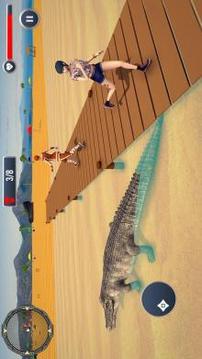 Wild Crocodile Hunt Simulator游戏截图4