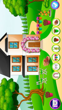 Flower Garden Decorator Game游戏截图3