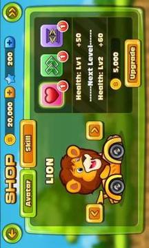 Animal Racing Track  The Jungle Adventure游戏截图3