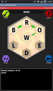 Hex-a-Word Game游戏截图4