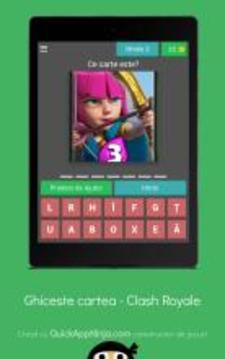 Ghiceste cartea  Clash Royale游戏截图4