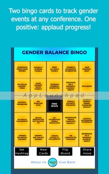 Gender Equality Bingo游戏截图3