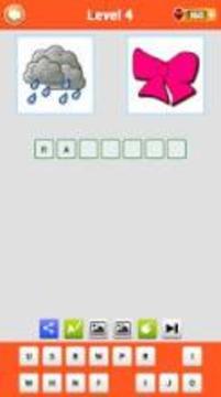 2 Pics 1 Word - Word Guessing Game - Fun Word Game游戏截图1