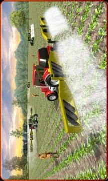 Tractor Farming & Tractor Trolley Cargo Driver 3D游戏截图2