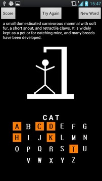 Slickcat Hangman游戏截图4