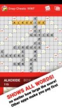 Snap! Words With Friends Cheat游戏截图2