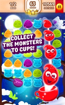 Jelly Monsters - Sweet Mania游戏截图3