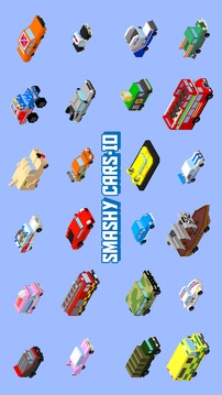 粉碎汽车.io:Smashy Cars .io游戏截图1