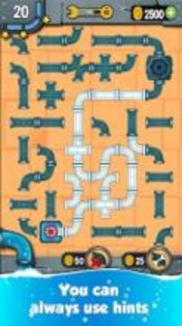 Water Pipes : Puzzle Game游戏截图1