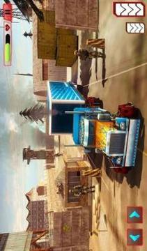 Heavy Truck Robot Giant Truck Driver Simulator游戏截图4