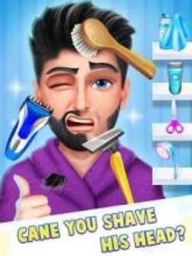 Stylist Barber Shop : Beard Shave & Hair Salon游戏截图2