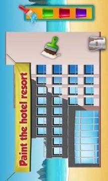 Build An Island Resort: Virtual Hotel Construction游戏截图4