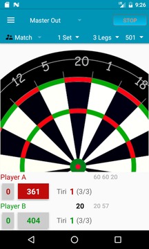 Darts Scorecard游戏截图2