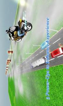 Highway Dash 3D - Speed Street Bike Moto Racing游戏截图1