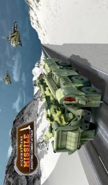 Missile Attack Combat Tank Shooting War游戏截图2