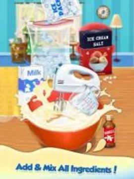 Summer Ice Cream Maker - Home Kitchen Fun游戏截图4