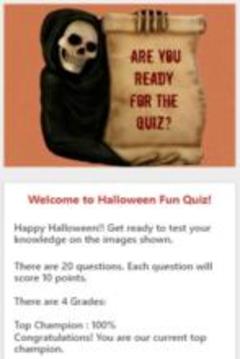 Halloween Fun Quiz游戏截图4