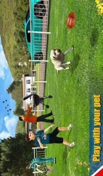 Virtual dog pet cat home adventure family pet game游戏截图2