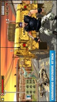 Fire Commando Adventure  City Battle Squad游戏截图1