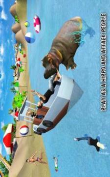 Crocodile Simulator Frenzy Attack at Beach & City游戏截图3