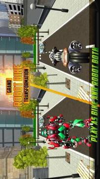 US Robot Bike Transform Shooting Game游戏截图4