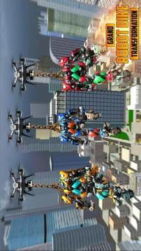 US Robot Bike Transform Shooting Game游戏截图1