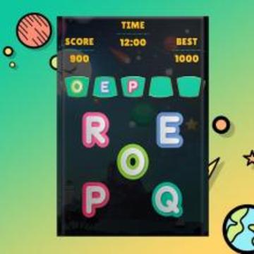Space Word Connect Puzzle Game游戏截图3
