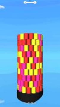 Tower Color Falling Ball Clash游戏截图4