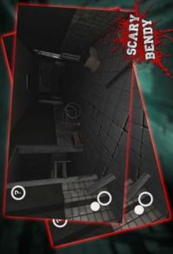 Scary bendy horror Boy  Ink Machine Games游戏截图1