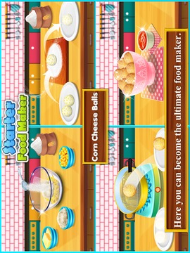 Starter Food Maker - Kitchen Cooking Games游戏截图4