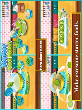 Starter Food Maker - Kitchen Cooking Games游戏截图3