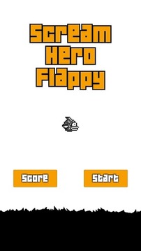 Scream Hero Flappy游戏截图1