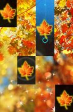 Autumn Piano Fall Tiles  Leaf Trees Wind Game游戏截图3