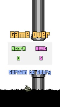 Scream Hero Flappy游戏截图3