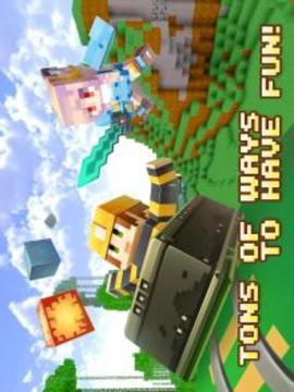 Pixel miner world design block craft & building游戏截图4