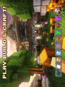 Pixel miner world design block craft & building游戏截图5