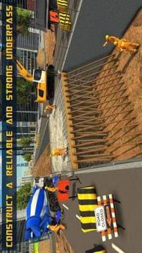 Mega City Underpass Construction: Bridge Building游戏截图3