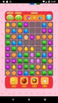 Cute Candy Blast Match 3 Candy Puzzle游戏截图1