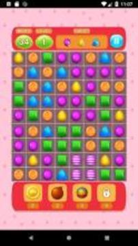 Cute Candy Blast Match 3 Candy Puzzle游戏截图2