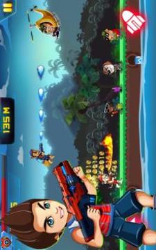 Paw Puppy Jetpack Fighter游戏截图2