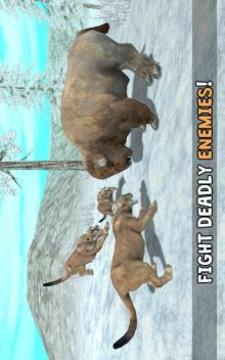 Wild Cougar Sim 3D游戏截图2