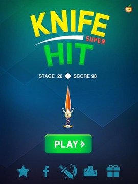 Super Knife Hit游戏截图2