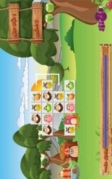 Animal Fruit Connect Onet 2018游戏截图3