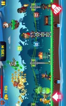 Paw Puppy Jetpack Fighter游戏截图3