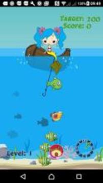 Clash Fishing Mania Hook Fish Catching Games游戏截图1