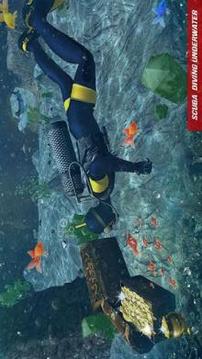 Underwater Scuba Diver Survival: Shark Hunger 2018游戏截图3