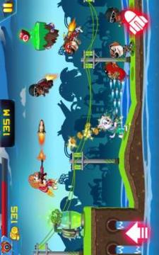 Paw Puppy Jetpack Fighter游戏截图1