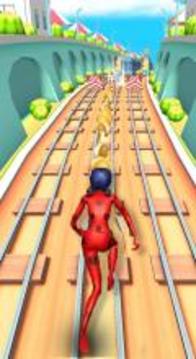 Subway Lady Runner Super Adventure 3D Game游戏截图4