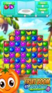 Fruit Boom Garden Swap游戏截图1