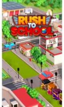 Rush To School  Road Crossing Game游戏截图5